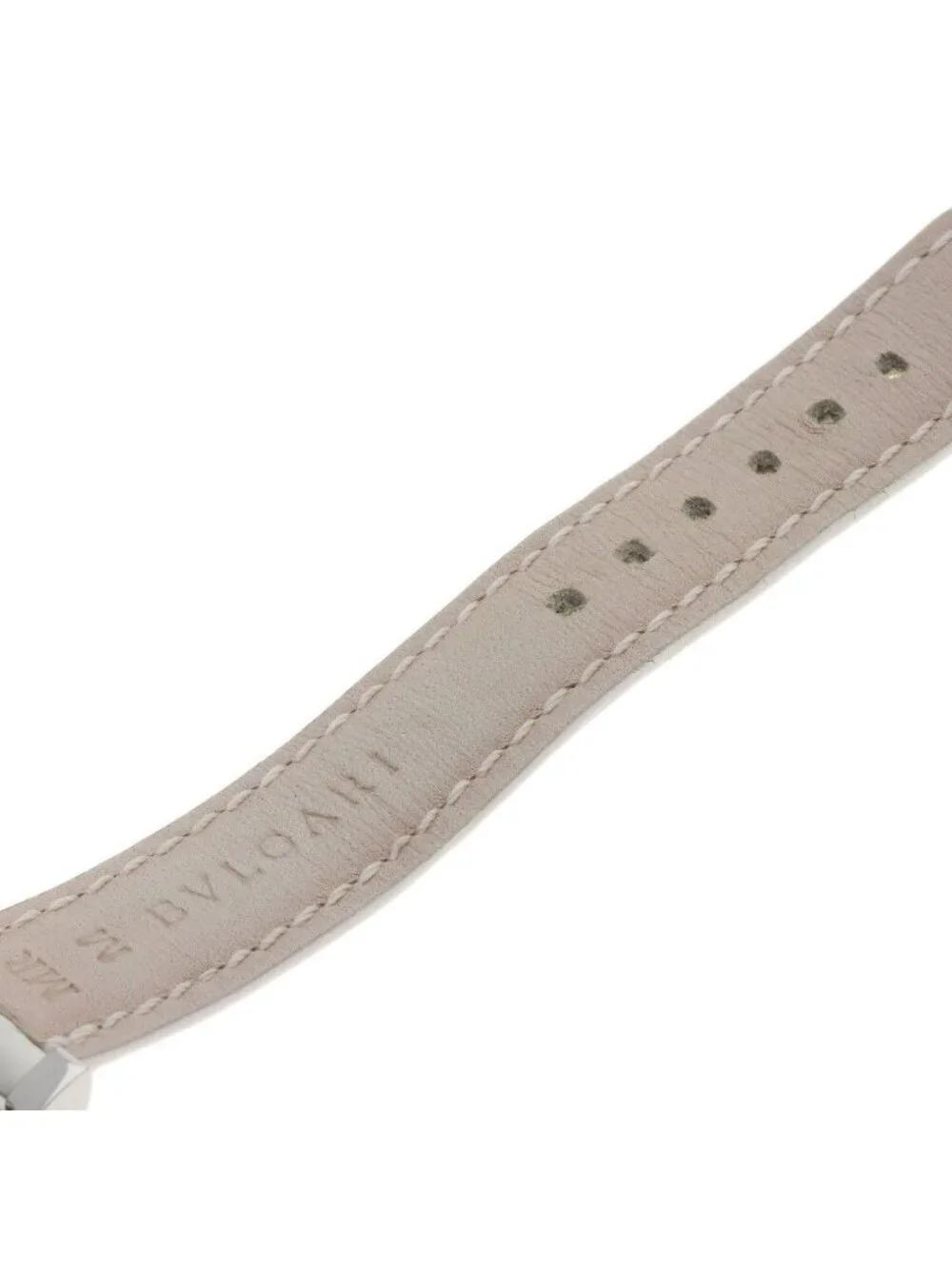 Bvlgari Rettangolo Watch SS Leather
